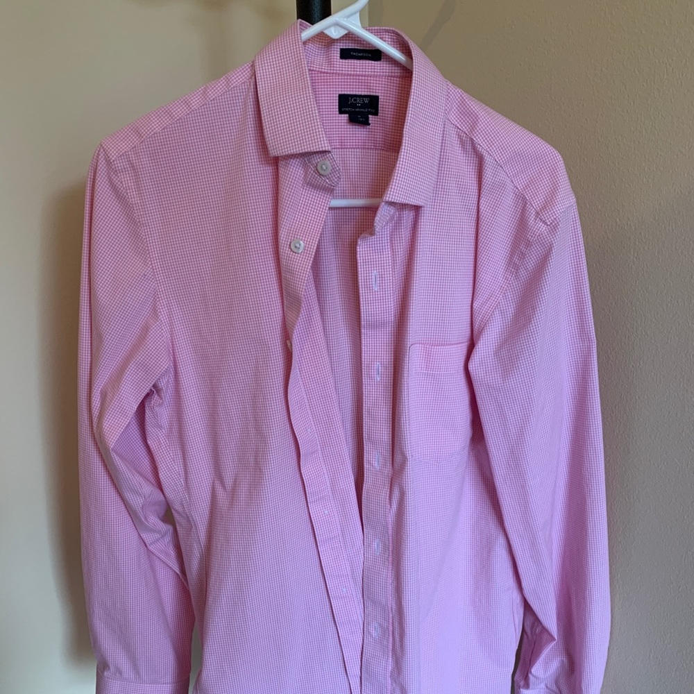 J. Crew Stretch Wrinkle-free Long Sleeve Thompson